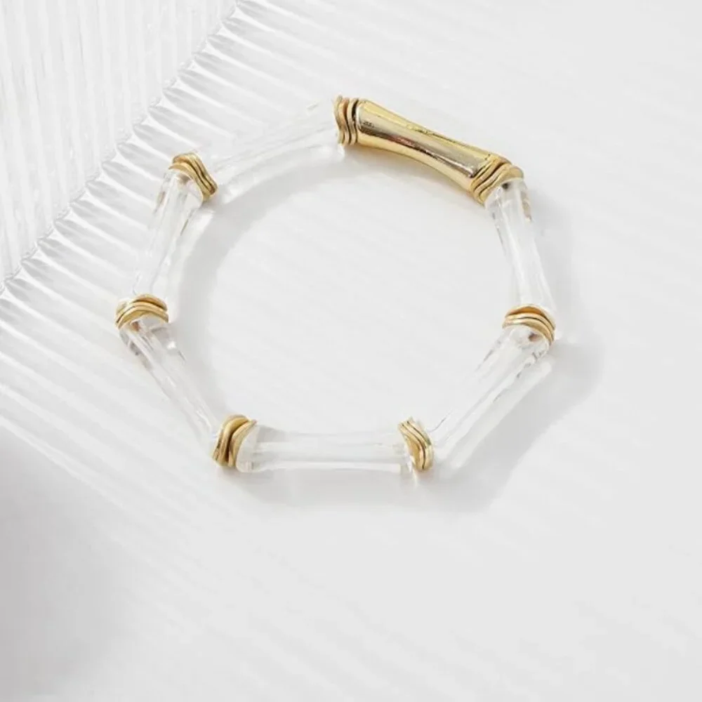 Elegant Bamboo Tube Bangles – Effortless Luxury for Every Day